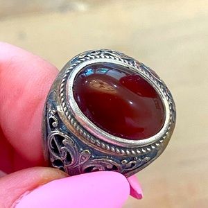 Men’s Silver Stone Ring